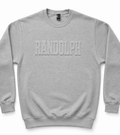 PRE -ORDER Randolph Embossed Embroidered Sweatshirt Grey